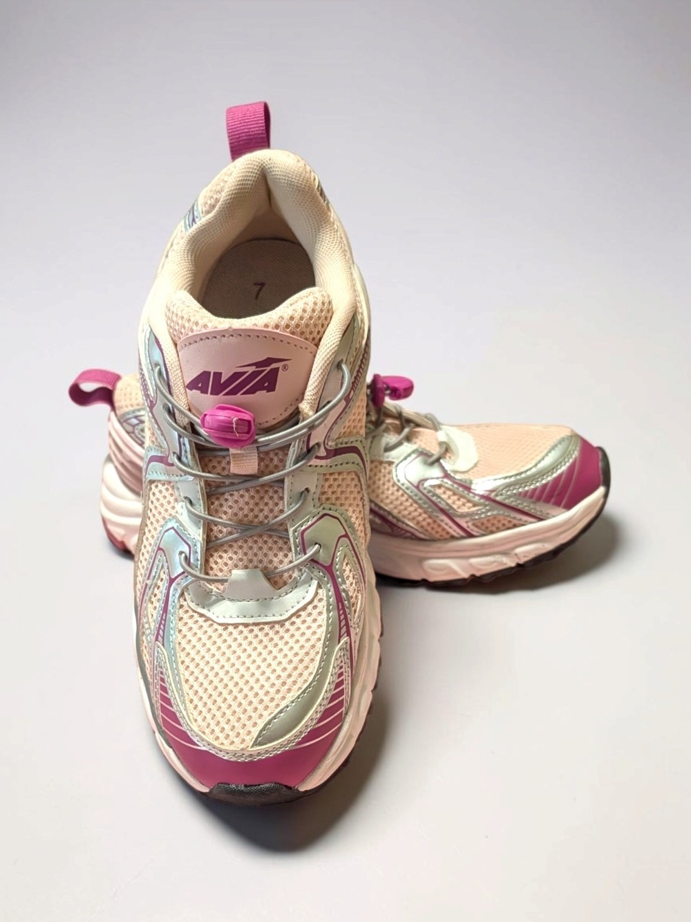 Avia Women's Pink Athletic Sneakers - Picture 2 of 10